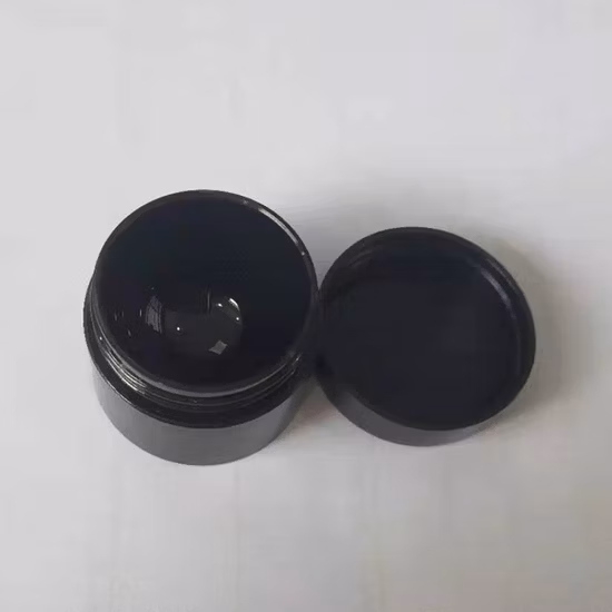 Atacado preto 3G 5g tampa à prova de crianças pequeno recipiente redondo de plástico PP 5ml frasco com tampa resistente