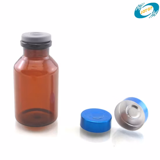 Frascos de vidro injetáveis ​​tubulares para enchimento de vacina antibiótica