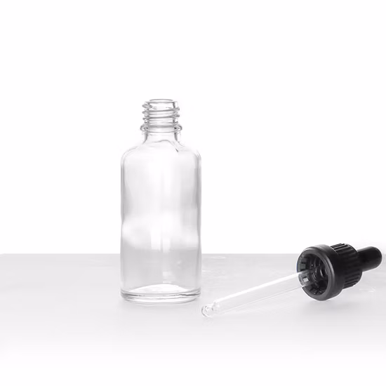 Frasco de óleo essencial 5ml 10ml 20ml 30ml 50ml 100ml frasco conta-gotas de vidro âmbar preto fosco